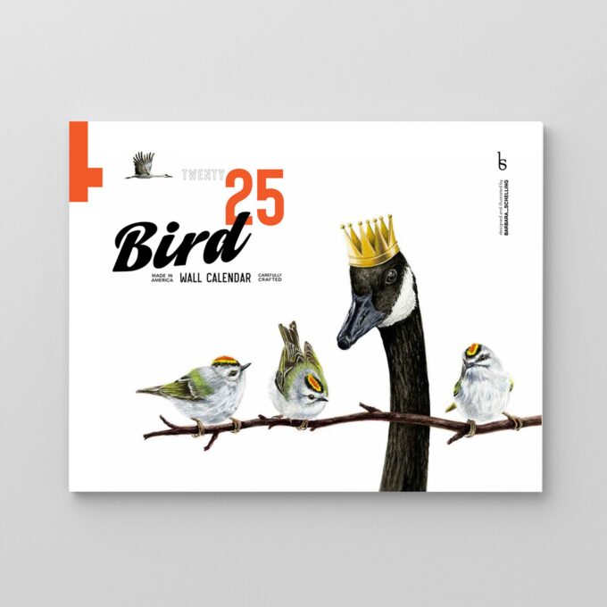 2025 Bird Calendar Cover