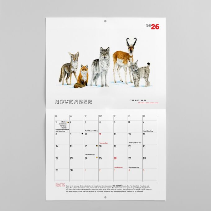 2026 Wildlife Calendar - Image 10
