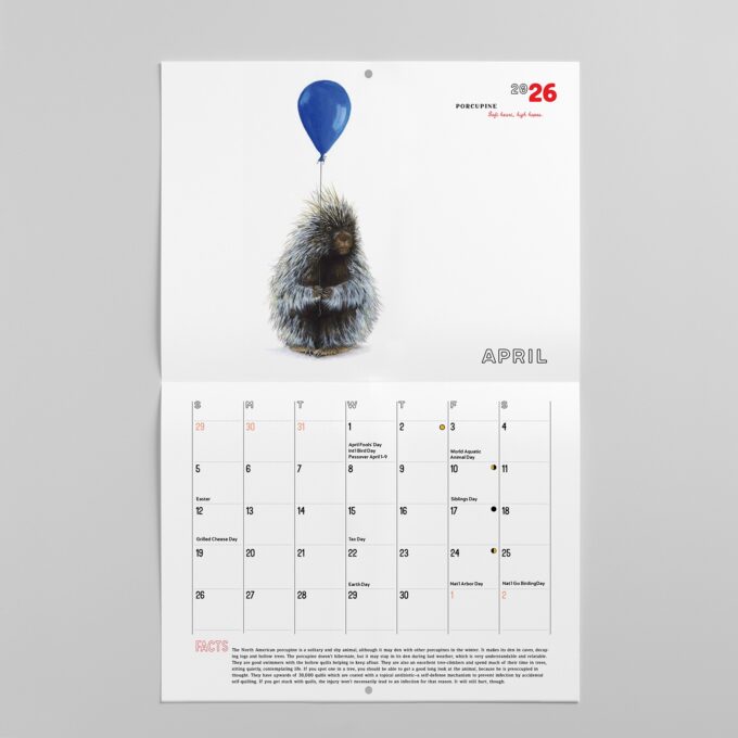 2026 Wildlife Calendar - Image 5
